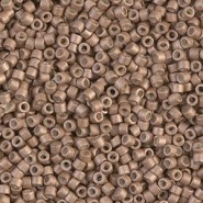 Miyuki delica Beads 11/0 - Galvanized matted champagne DB-1162